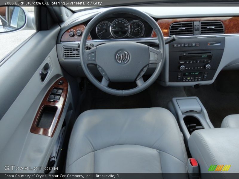 Sterling Silver Metallic / Gray 2005 Buick LaCrosse CXL