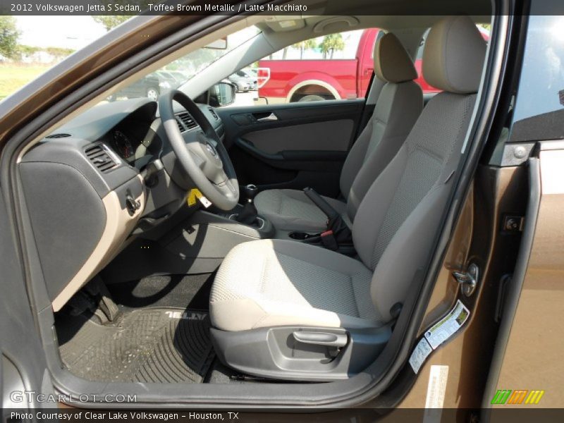 Toffee Brown Metallic / Latte Macchiato 2012 Volkswagen Jetta S Sedan