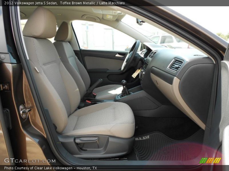  2012 Jetta S Sedan Latte Macchiato Interior