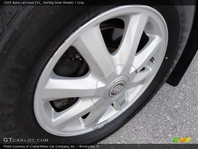Sterling Silver Metallic / Gray 2005 Buick LaCrosse CXL