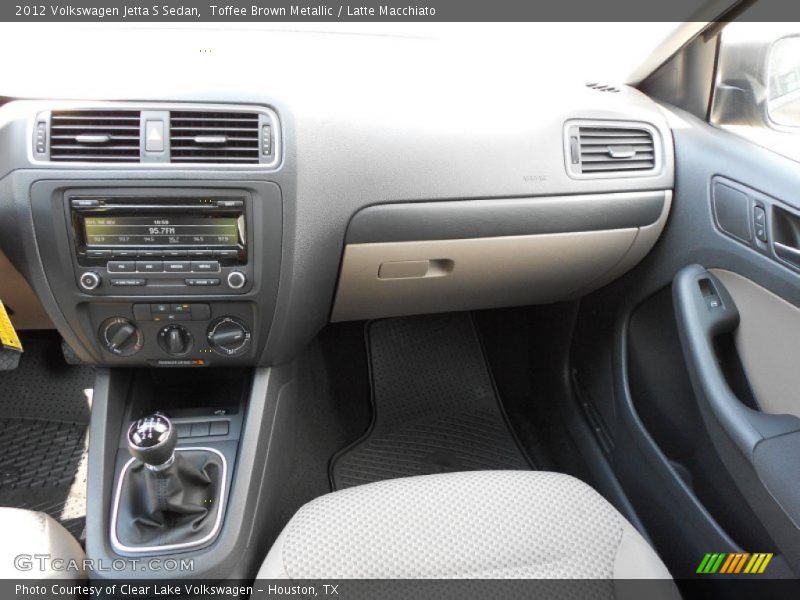  2012 Jetta S Sedan Latte Macchiato Interior