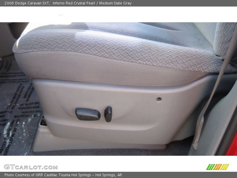 Inferno Red Crystal Pearl / Medium Slate Gray 2006 Dodge Caravan SXT