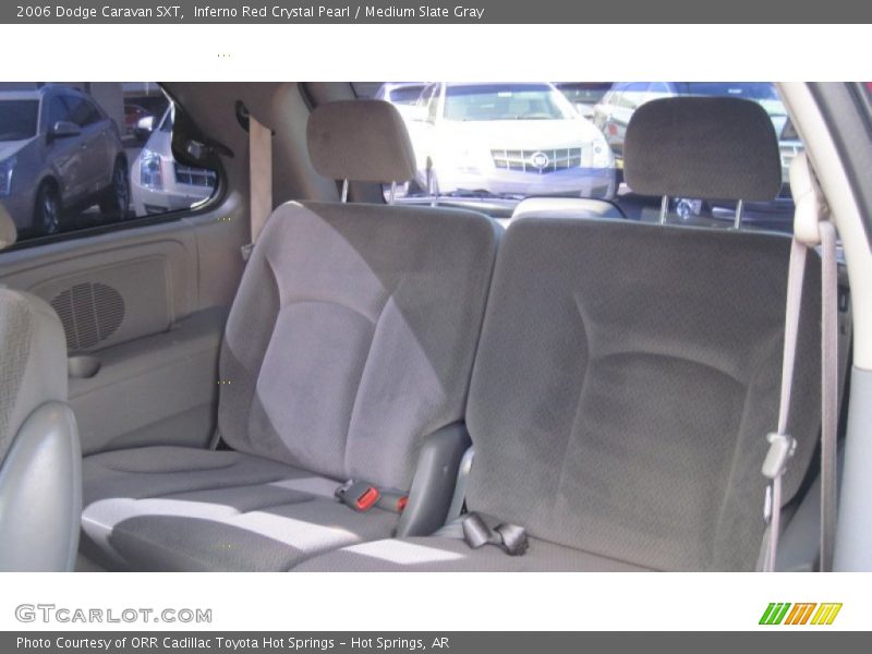Inferno Red Crystal Pearl / Medium Slate Gray 2006 Dodge Caravan SXT