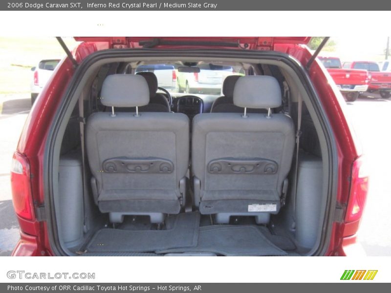 Inferno Red Crystal Pearl / Medium Slate Gray 2006 Dodge Caravan SXT