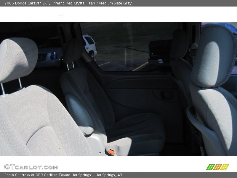 Inferno Red Crystal Pearl / Medium Slate Gray 2006 Dodge Caravan SXT