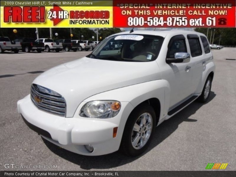 Summit White / Cashmere 2009 Chevrolet HHR LT