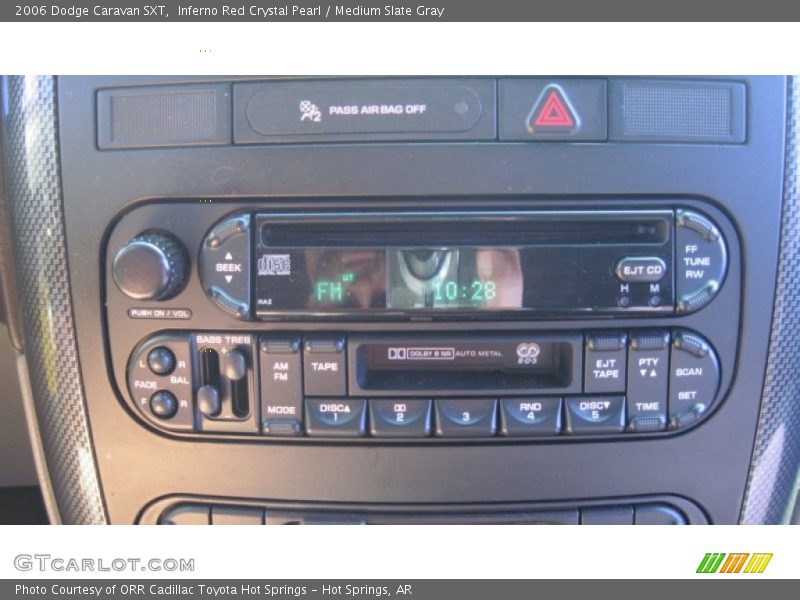 Inferno Red Crystal Pearl / Medium Slate Gray 2006 Dodge Caravan SXT