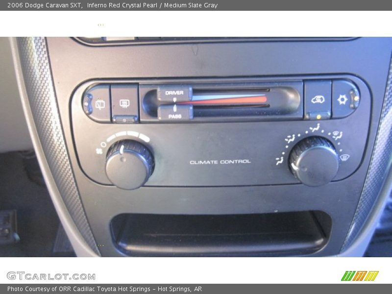 Inferno Red Crystal Pearl / Medium Slate Gray 2006 Dodge Caravan SXT