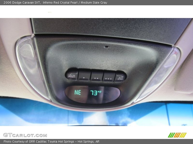 Inferno Red Crystal Pearl / Medium Slate Gray 2006 Dodge Caravan SXT
