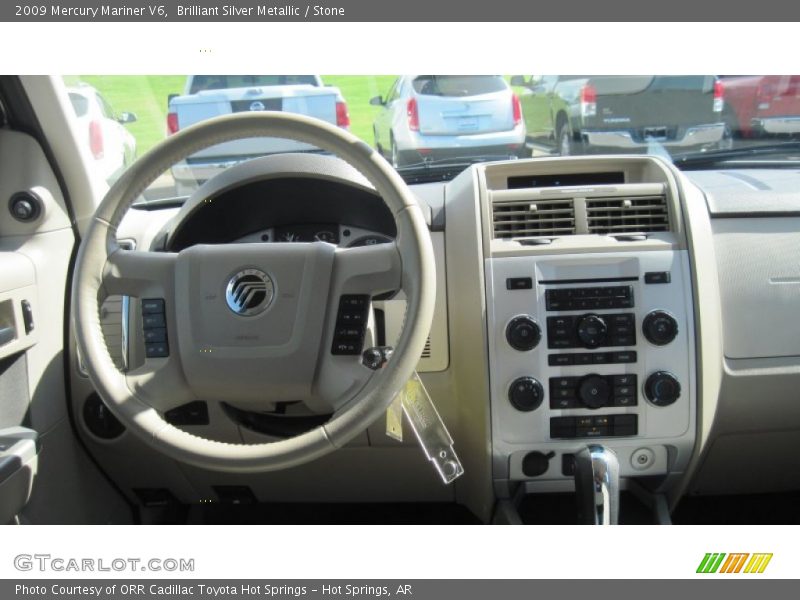 Brilliant Silver Metallic / Stone 2009 Mercury Mariner V6