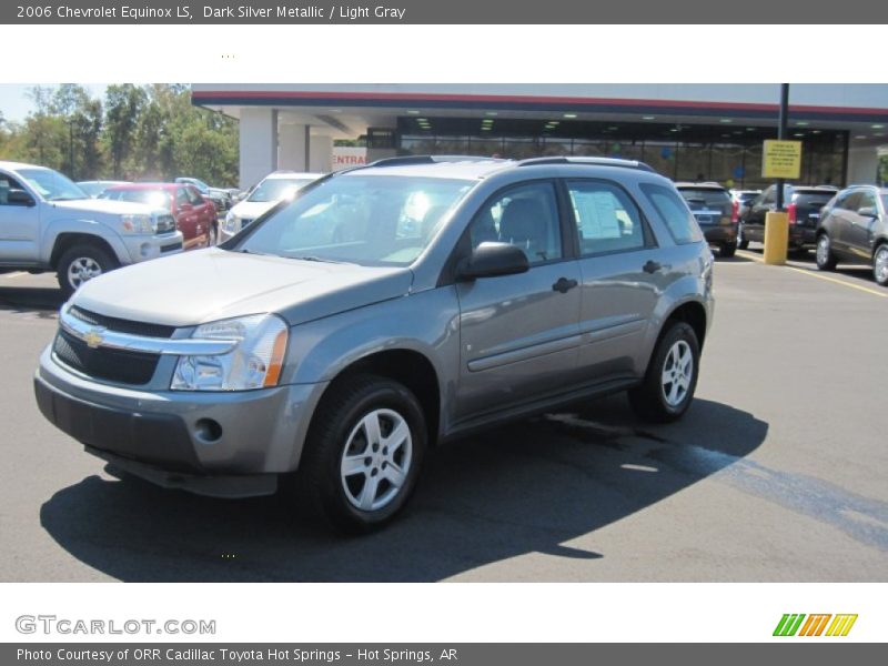 Dark Silver Metallic / Light Gray 2006 Chevrolet Equinox LS