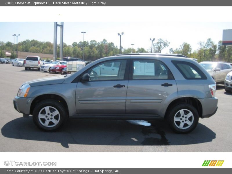 Dark Silver Metallic / Light Gray 2006 Chevrolet Equinox LS