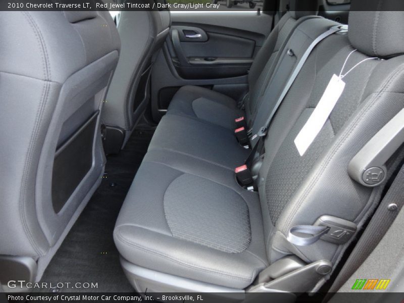 Red Jewel Tintcoat / Dark Gray/Light Gray 2010 Chevrolet Traverse LT