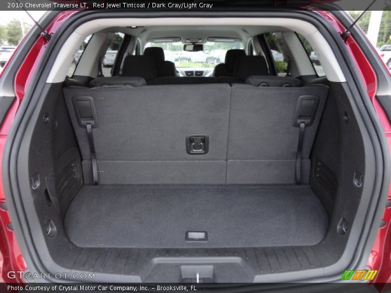 Red Jewel Tintcoat / Dark Gray/Light Gray 2010 Chevrolet Traverse LT