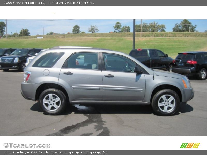 Dark Silver Metallic / Light Gray 2006 Chevrolet Equinox LS