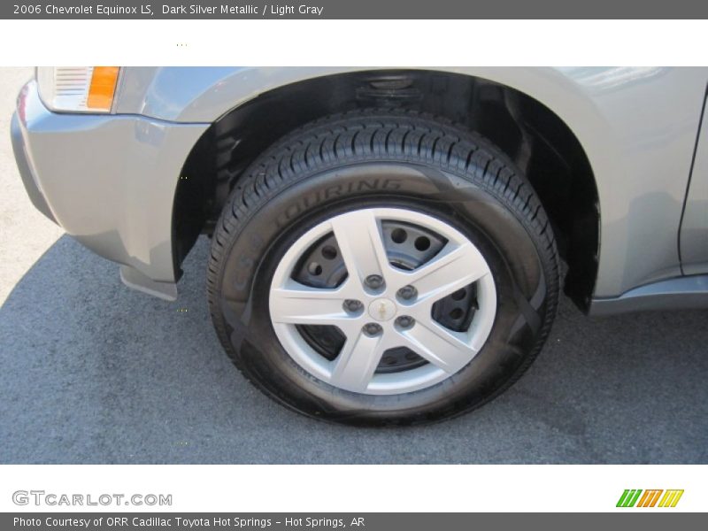 Dark Silver Metallic / Light Gray 2006 Chevrolet Equinox LS