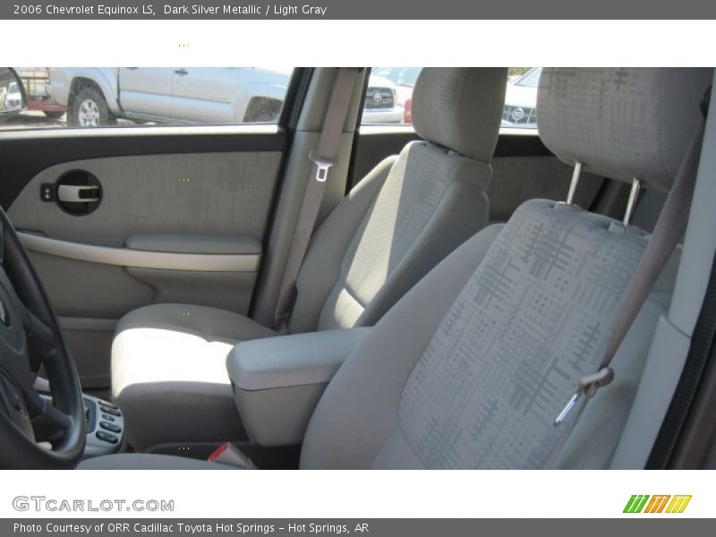 Dark Silver Metallic / Light Gray 2006 Chevrolet Equinox LS