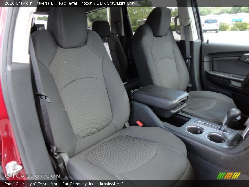 Red Jewel Tintcoat / Dark Gray/Light Gray 2010 Chevrolet Traverse LT