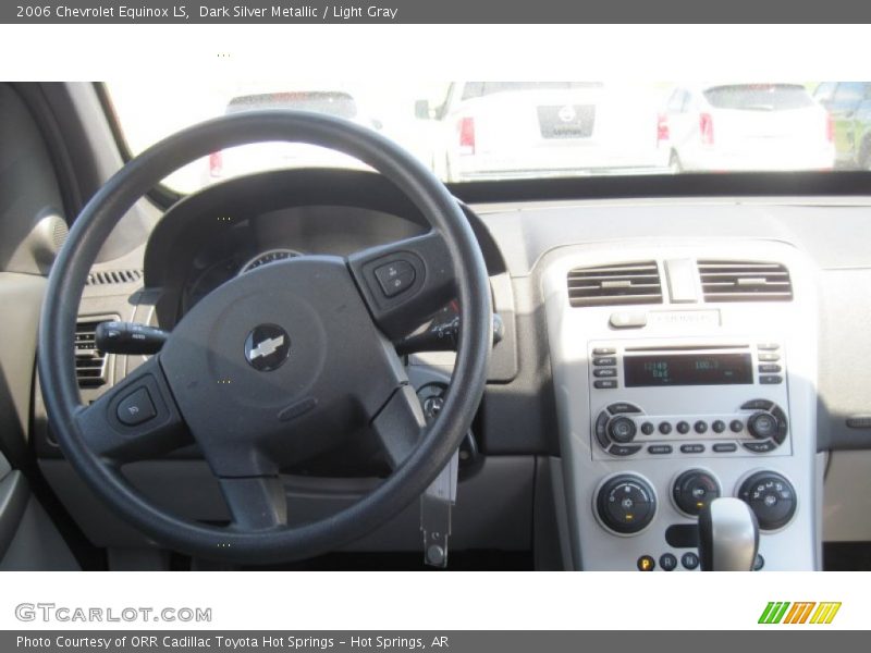 Dark Silver Metallic / Light Gray 2006 Chevrolet Equinox LS