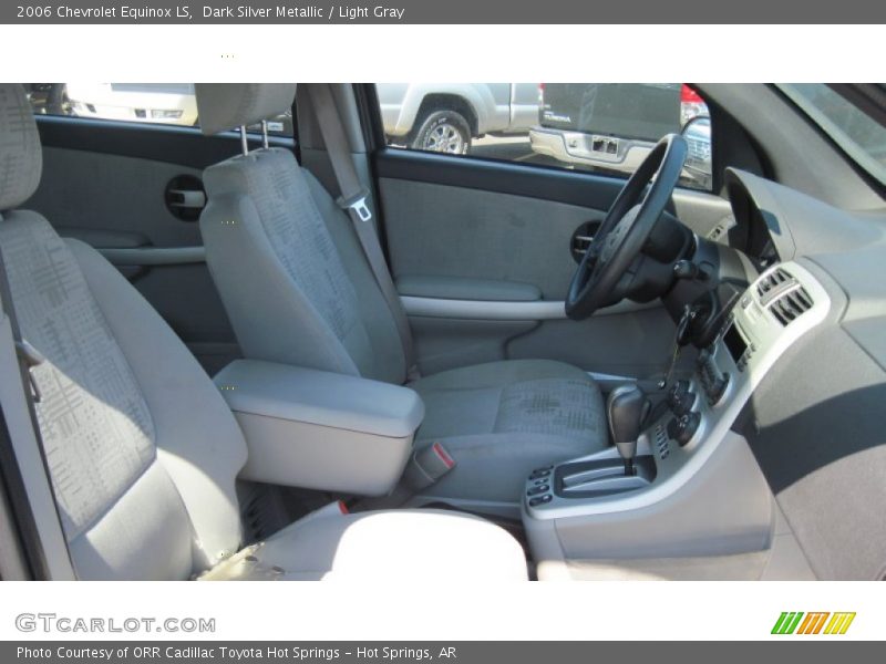Dark Silver Metallic / Light Gray 2006 Chevrolet Equinox LS