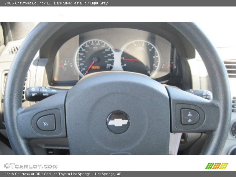 Dark Silver Metallic / Light Gray 2006 Chevrolet Equinox LS