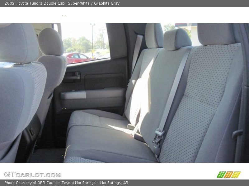 Super White / Graphite Gray 2009 Toyota Tundra Double Cab
