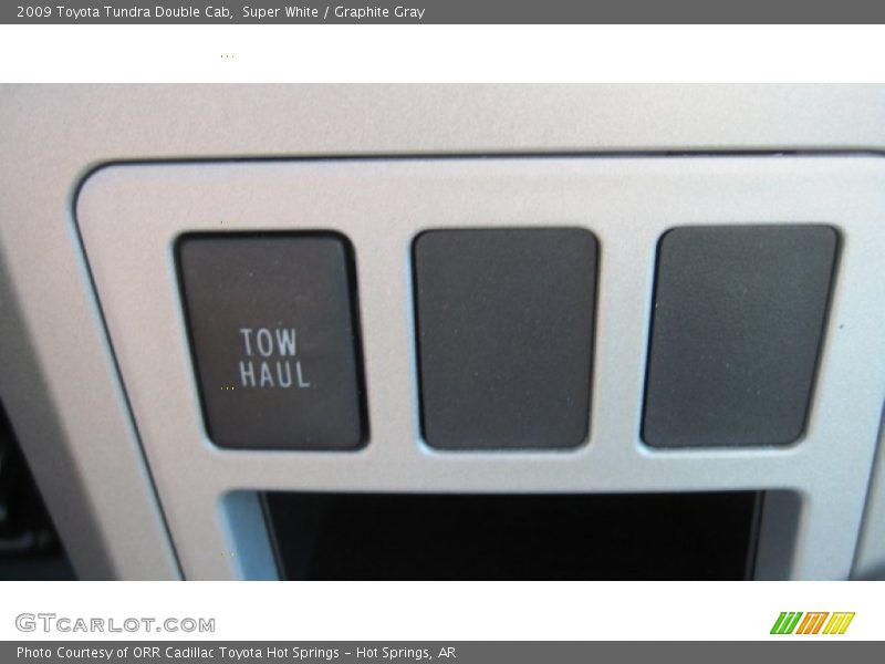 Super White / Graphite Gray 2009 Toyota Tundra Double Cab