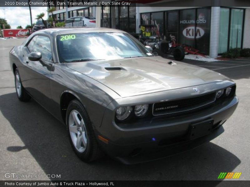 Dark Titanium Metallic / Dark Slate Gray 2010 Dodge Challenger SE