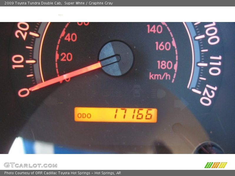 Super White / Graphite Gray 2009 Toyota Tundra Double Cab