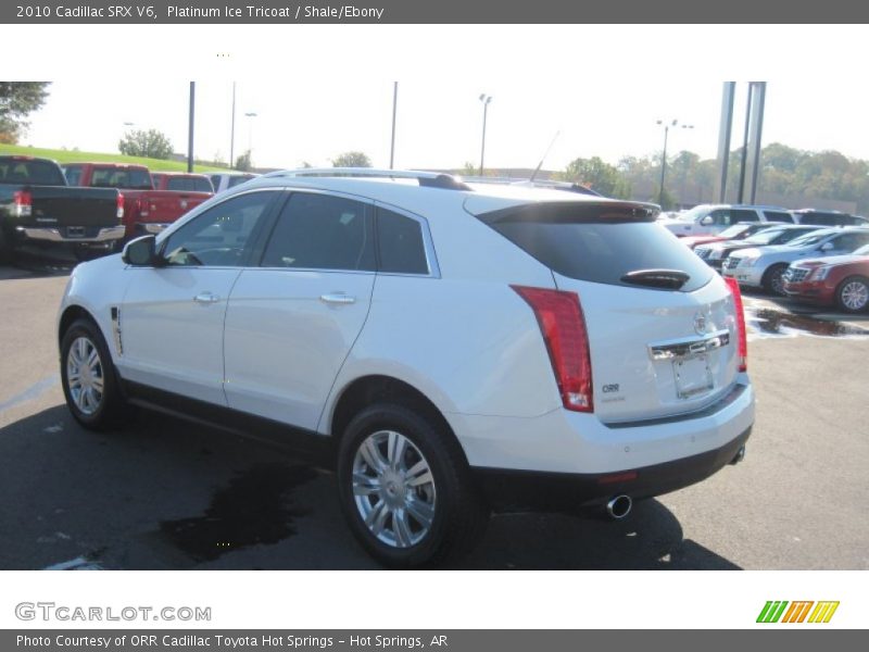 Platinum Ice Tricoat / Shale/Ebony 2010 Cadillac SRX V6
