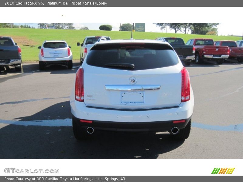 Platinum Ice Tricoat / Shale/Ebony 2010 Cadillac SRX V6