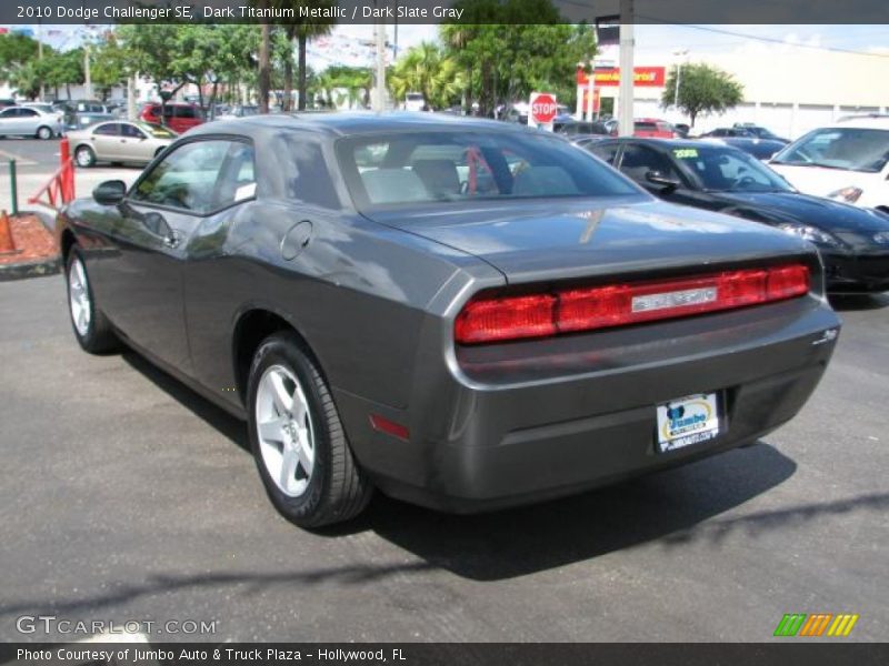Dark Titanium Metallic / Dark Slate Gray 2010 Dodge Challenger SE