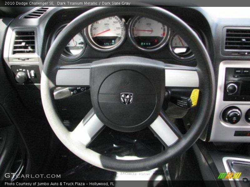 Dark Titanium Metallic / Dark Slate Gray 2010 Dodge Challenger SE