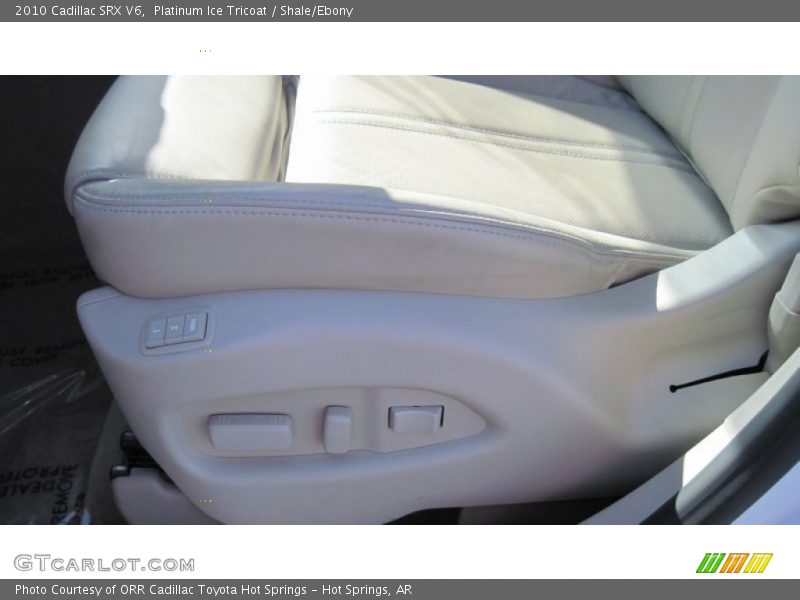 Platinum Ice Tricoat / Shale/Ebony 2010 Cadillac SRX V6