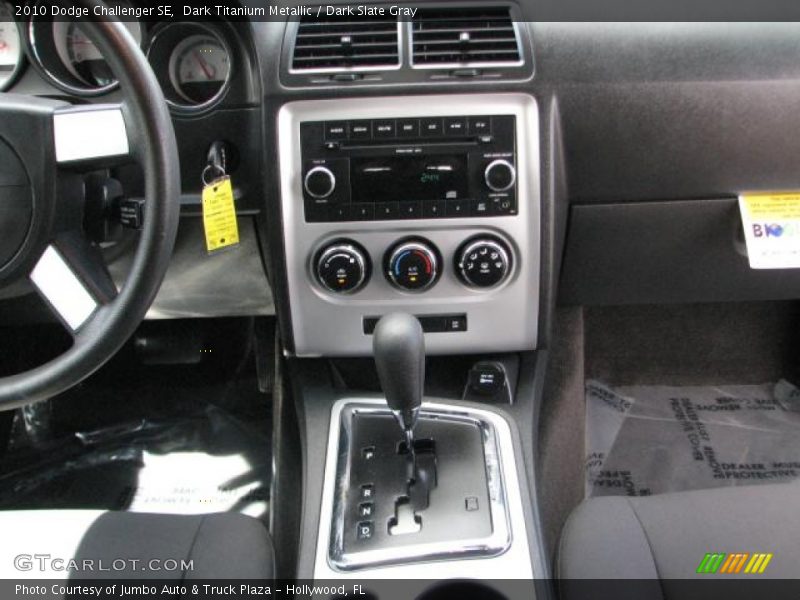 Dark Titanium Metallic / Dark Slate Gray 2010 Dodge Challenger SE
