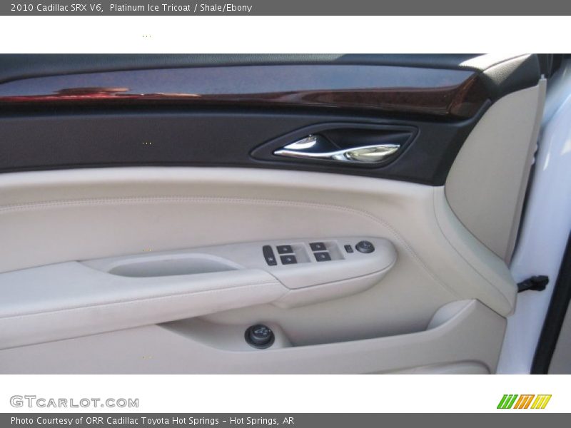 Platinum Ice Tricoat / Shale/Ebony 2010 Cadillac SRX V6