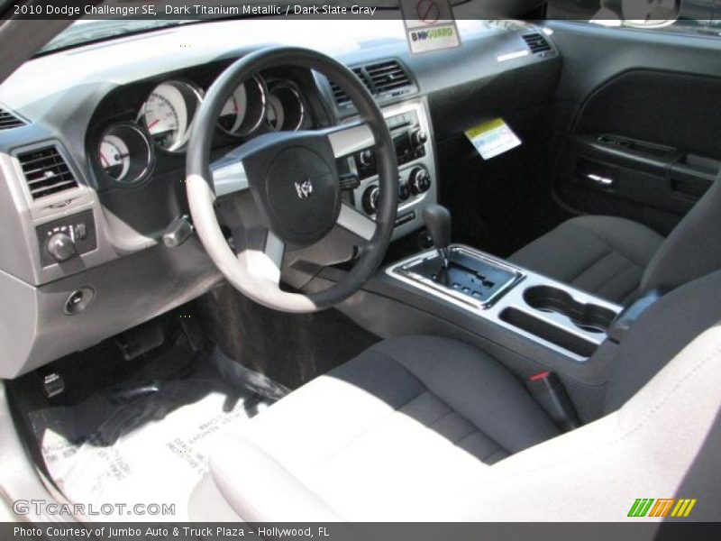 Dark Titanium Metallic / Dark Slate Gray 2010 Dodge Challenger SE