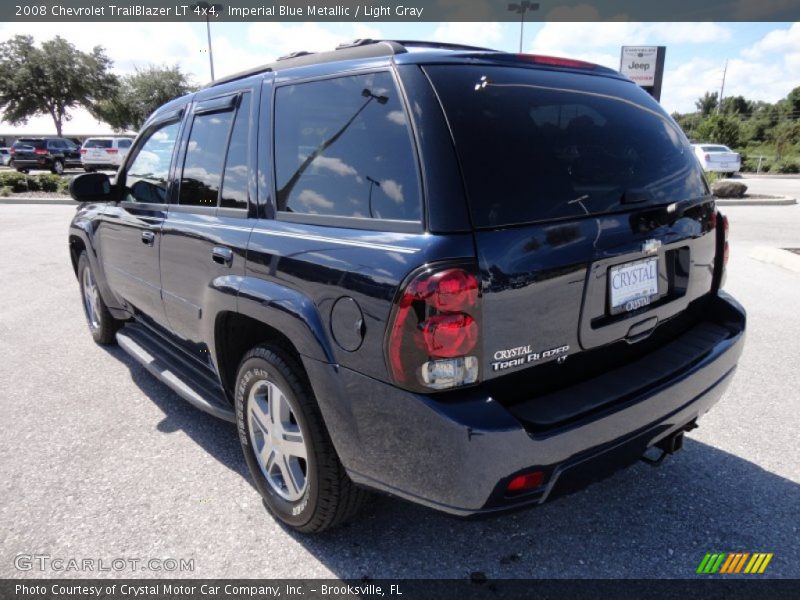 Imperial Blue Metallic / Light Gray 2008 Chevrolet TrailBlazer LT 4x4