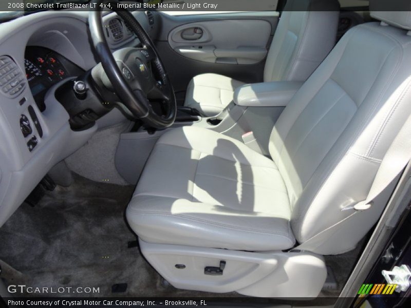 Imperial Blue Metallic / Light Gray 2008 Chevrolet TrailBlazer LT 4x4