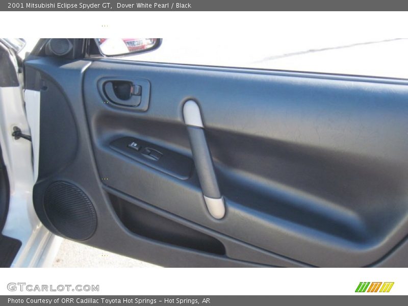 Dover White Pearl / Black 2001 Mitsubishi Eclipse Spyder GT