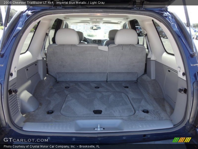 Imperial Blue Metallic / Light Gray 2008 Chevrolet TrailBlazer LT 4x4