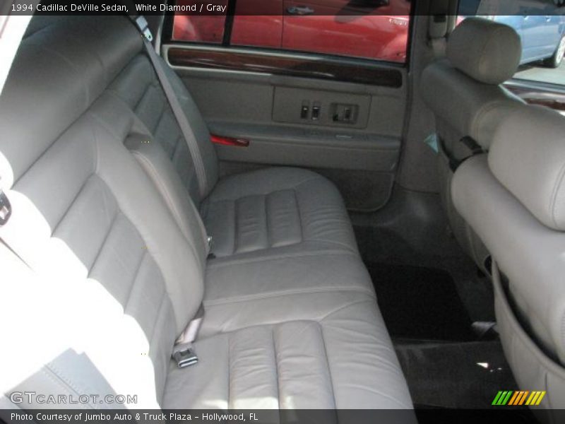 White Diamond / Gray 1994 Cadillac DeVille Sedan