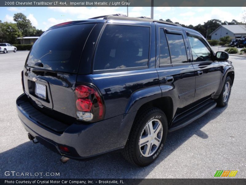Imperial Blue Metallic / Light Gray 2008 Chevrolet TrailBlazer LT 4x4