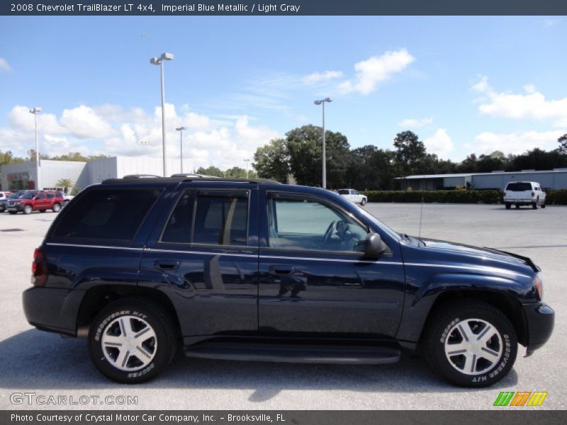 Imperial Blue Metallic / Light Gray 2008 Chevrolet TrailBlazer LT 4x4