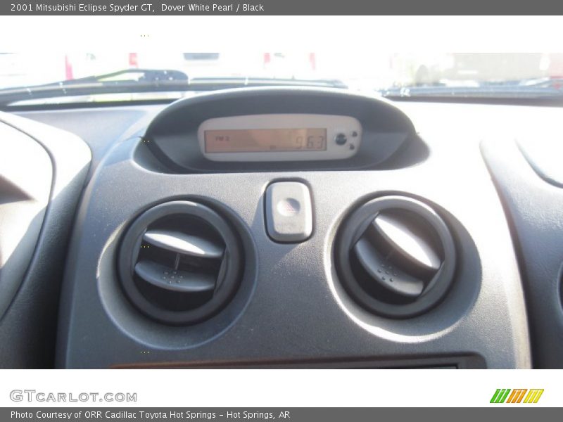 Dover White Pearl / Black 2001 Mitsubishi Eclipse Spyder GT