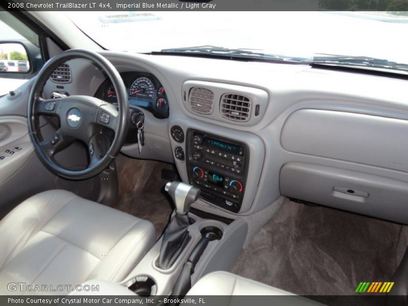 Imperial Blue Metallic / Light Gray 2008 Chevrolet TrailBlazer LT 4x4