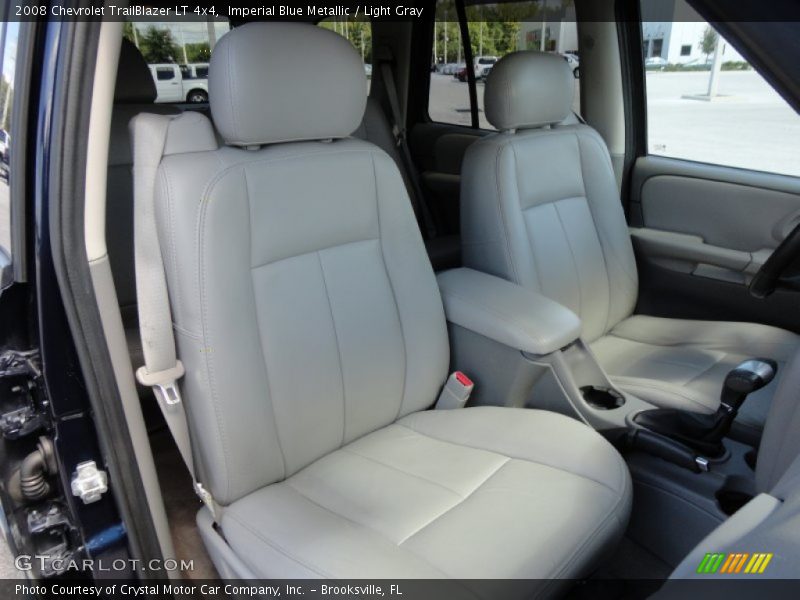 Imperial Blue Metallic / Light Gray 2008 Chevrolet TrailBlazer LT 4x4