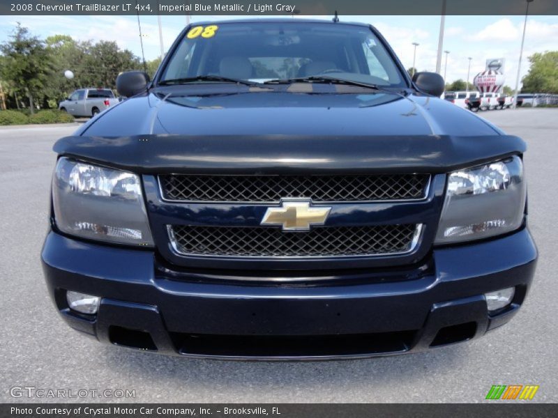Imperial Blue Metallic / Light Gray 2008 Chevrolet TrailBlazer LT 4x4