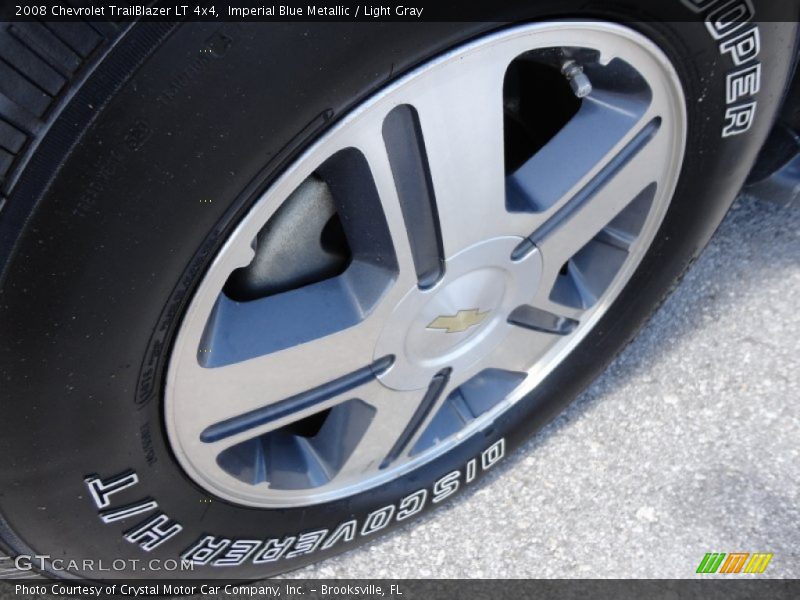 Imperial Blue Metallic / Light Gray 2008 Chevrolet TrailBlazer LT 4x4
