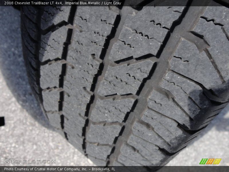 Imperial Blue Metallic / Light Gray 2008 Chevrolet TrailBlazer LT 4x4